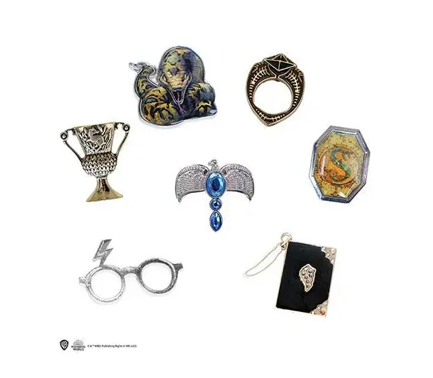 Set van 7 Horcruxes pins