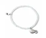 Gouden snaai armband - 925 zilver