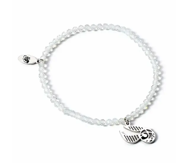 Gouden snaai armband - 925 zilver