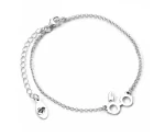 Zilveren Harry Potter bril armband - 925 zilver