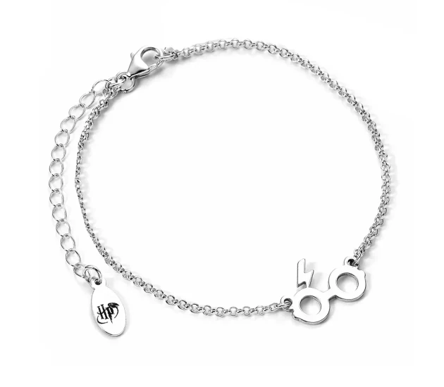 Zilveren Harry Potter bril armband - 925 zilver