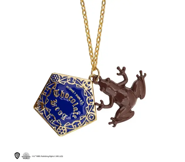 Chocolade kikker ketting