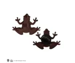 Chocolade kikker pin set