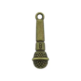 Microfoon bedel brons