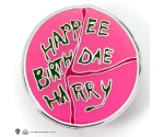 Happee Birthdae taart pin