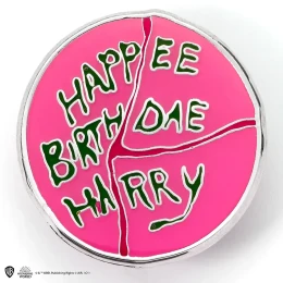 Happee Birthdae taart pin