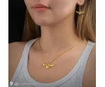 Gouden snaai ketting