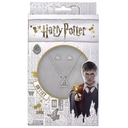 Deathly hallows ketting & oorbellen set