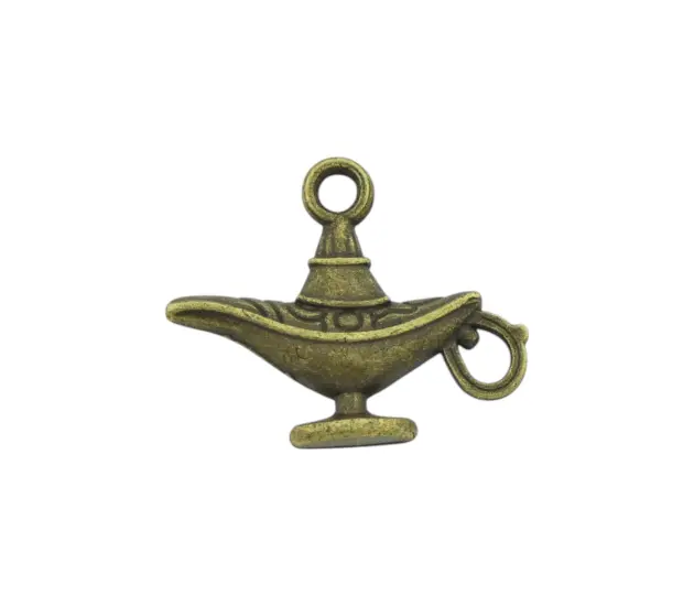 Antieke olielamp bedel
