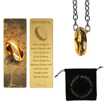 One Ring ketting en boekenlegger set